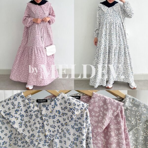 Floral Oversized Dress Bymeldev