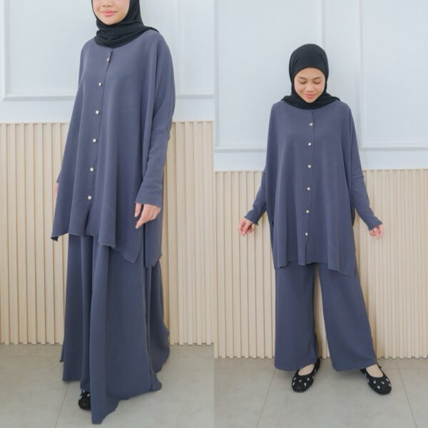ByMeldev Luna Knit Batwing Set Pants & Skirt Setelan Celana dan Rok