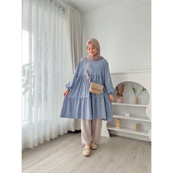Bymeldev Floral Oversized Tunik