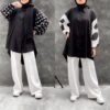 Elle Basic Kemeja Oversized Lengan Balon