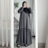ByMeldev Ameera Slim Ruffle Dress Busui Nonbusui