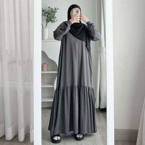 ByMeldev Ameera Slim Ruffle Dress Busui Nonbusui