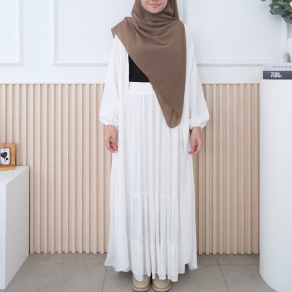 Slim Button Long Dress