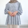 Bymeldev Floral Ruffle Blouse Top