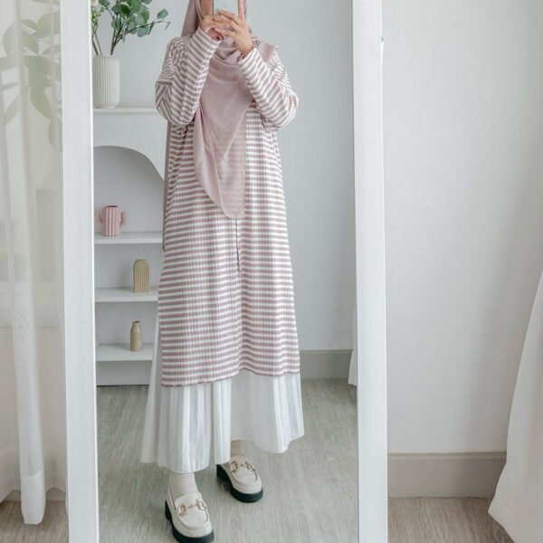ByMeldev Maurra Knit Stripes Tunik