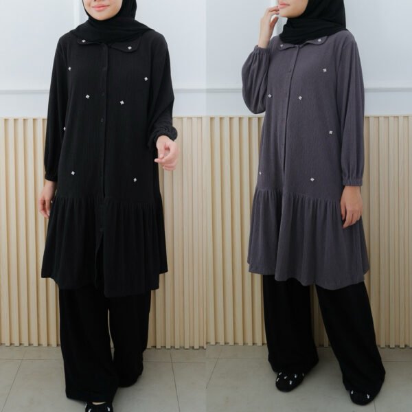 bcd46e9a-d4a2-47ab-a755-05b0817e0cd4-1.jpg ByMeldev Pearly Pleats Knit Tunik Payet Handmade