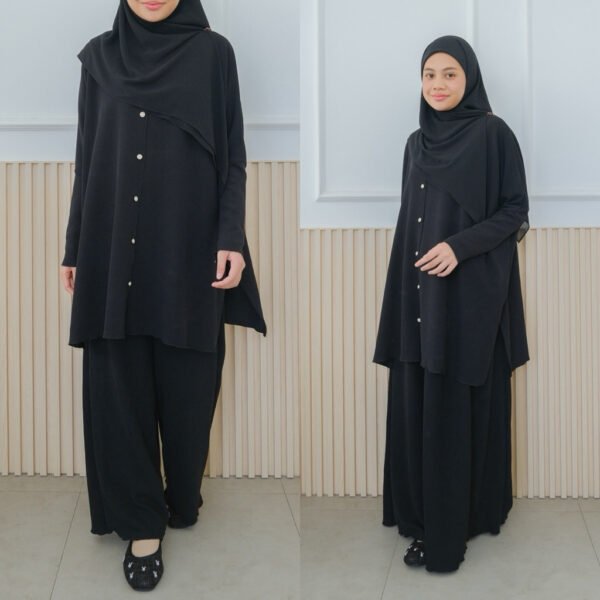 ByMeldev Luna Knit Batwing Set Pants & Skirt Setelan Celana dan Rok