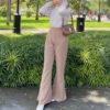 ByMeldev Slimfit Cutbray Pants