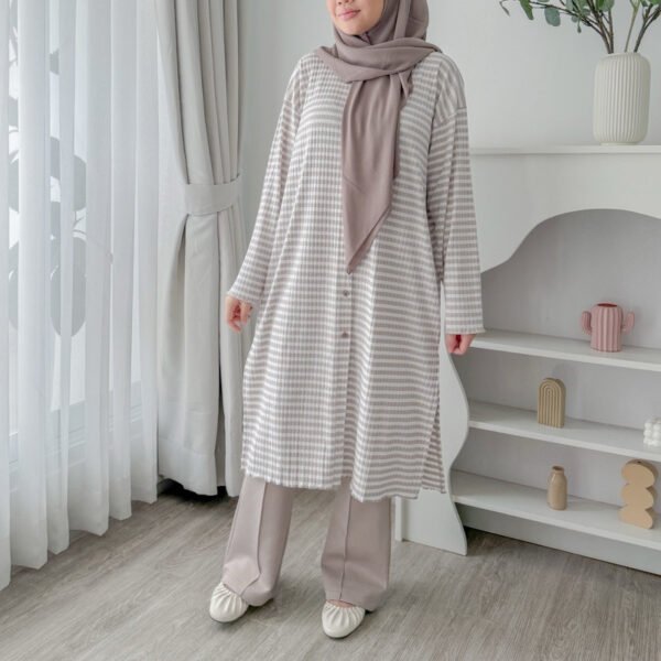 ByMeldev Maurra Knit Stripes Tunik