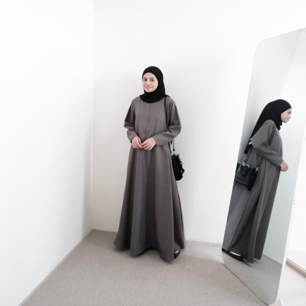 ByMeldev Basic Belucci Stripes Dress Gamis Salur Premium
