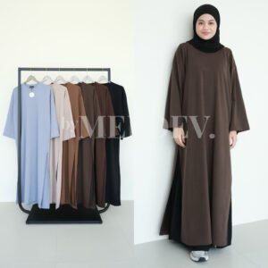 bfc06c57-0850-448e-b208-9e33d745c09c.jpg ByMeldev Terry Slit Cotton Dress Busui Nonbusui