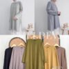 ByMeldev Wavy Knit Tunik Cardi