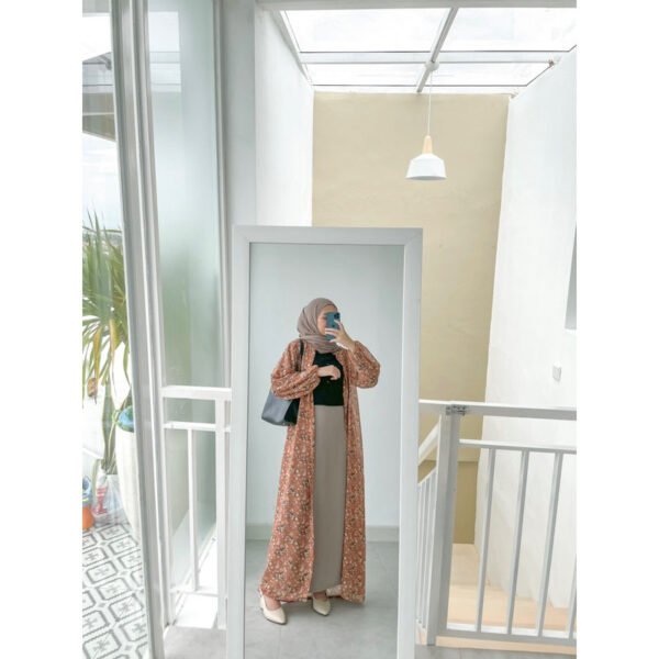 Bymeldev Floral Button Long Dress
