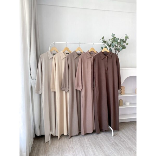 c7427ca7-ed2c-4f0f-8514-8034dea4280d-1.jpg ByMeldev Button Knit Dress