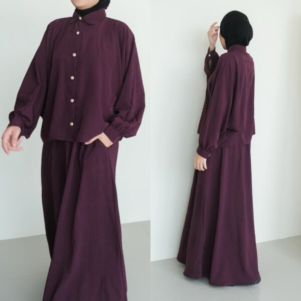 c9ce958d-5e8c-4f72-860d-b5d8d8e6656d.jpg ByMeldev Rose Batwing Skirt Set Setelan Rok