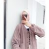 Milly Oversized Cardigan Lengan Balon