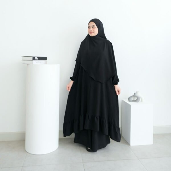 ByMeldev Ghania Tunik Hijab Set Umroh