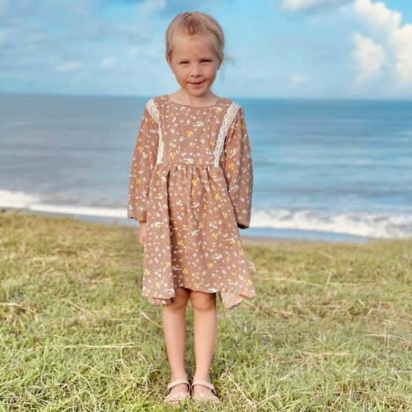 [1-6thn] ByMeldevKids - Summer Flower Dress Anak Perempuan Motif Bunga