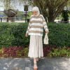 d56d7203-b847-49e4-b01e-e6ebc98ba9cd.jpg ByMeldev Big Stripes Knit Top Cardigan