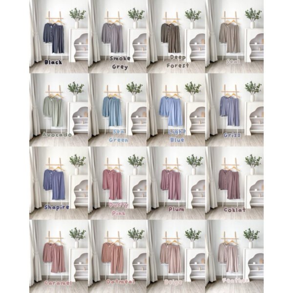ByMeldev Button Cardi Set