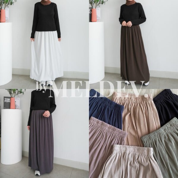 df18b4bc-58cc-4dcf-9c4b-c9d48f10e8cd.jpg ByMeldev Premium Pleats Straight Skirt