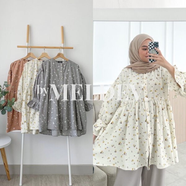 ByMeldev Kalilaa Floral Blouse