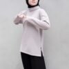 Basic Turtleneck Top Lengan Panjang Longsleeve Polos