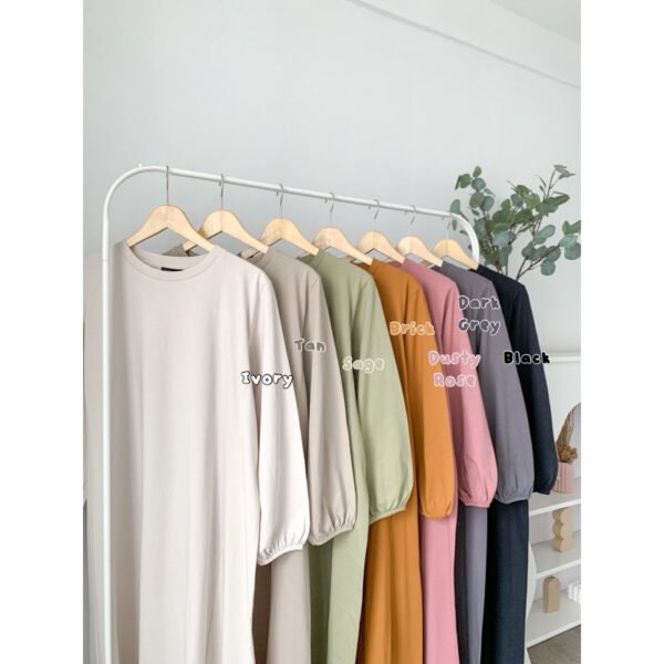 e2ac63e2-75f4-40f2-ba60-f031677200ad-1.jpg ByMeldev Basic Slim Dress Busui Nonbusui Bumil Friendly