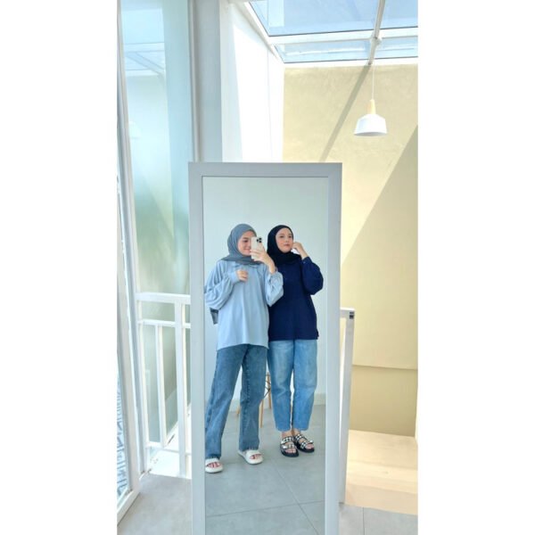 ByMeldev - Button Oversized Top