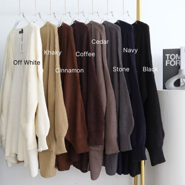 ec77e13f-b6af-4155-913e-44840fc68a5c.jpg Bymeldev Bubbly Knit Cardigan Outer Rajut Jumbo