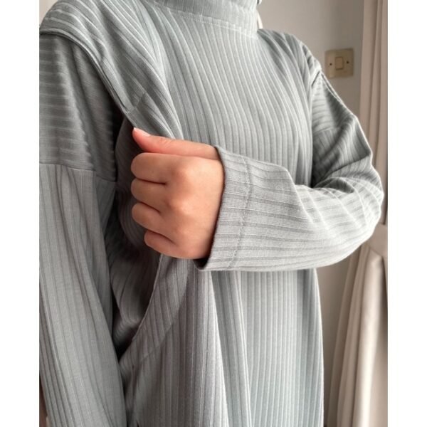 Bymeldev Slit Knit Set Busui Nonbusui