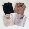 Basic Turtleneck Top Lengan Panjang Longsleeve Polos