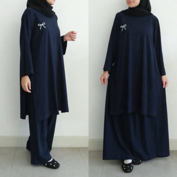 eff39b1f-ae7c-4359-9b8b-9ba07501ed5c.jpg ByMeldev Pearl Coquette Cotton Set Setelan Celana dan Rok Busui Nonbusui Bumil Friendly