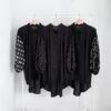 Elle Basic Kemeja Oversized Lengan Balon
