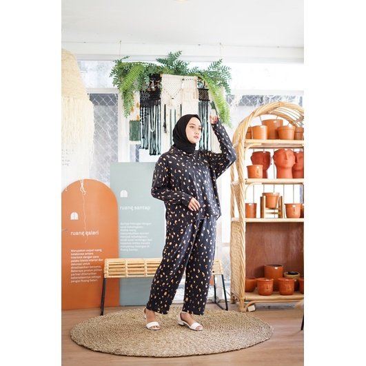 Meldev Homie Set Baju Setelan Pjamas