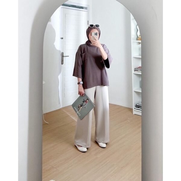 Bymeldev Waffle Basic Top Oversize Nonbusui Busui