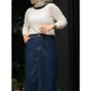 ByMeldev Denim Basic Straight Skirt