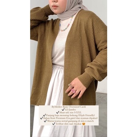 Bymeldev Basic Oversized Cardi