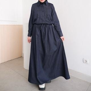 33ff6f31b3814f72adf858c36d65a076~tplv-aphluv4xwc-origin-jpeg ByMeldev Denim Shirt & Skirt Set