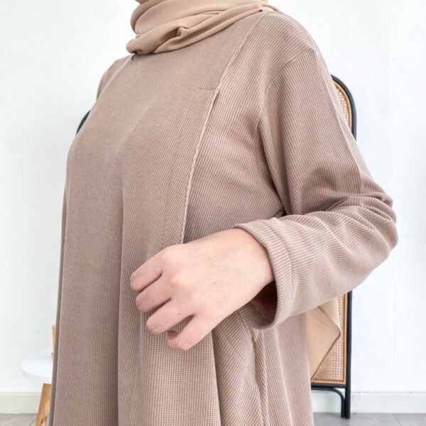 53bf2025-e383-41d1-a7d6-c418f457de58.jpg ByMeldev Knit A-Line Top Busui Nonbusui Bumil Friendly