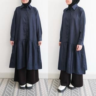 9aadd586ac354dfc9d23180547e5d8b5~tplv-aphluv4xwc-origin-jpeg ByMeldev Denim Shirt & Skirt Set