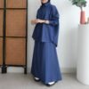 Light Blue 2 ByMeldev Denim Shirt & Skirt Set