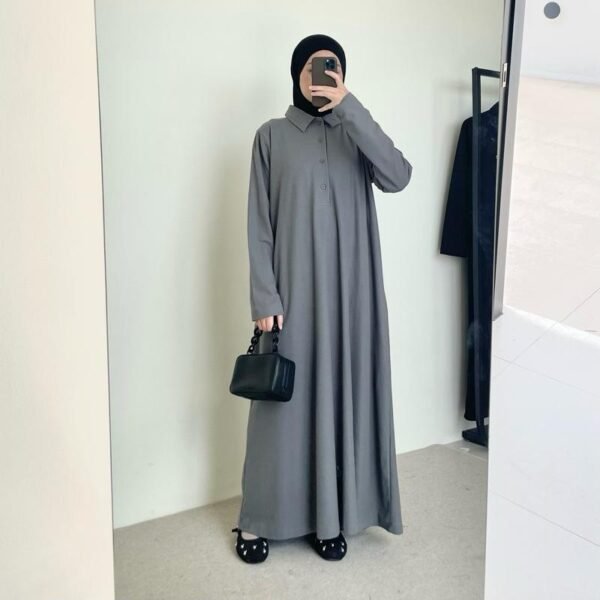 Polo dress 2 ByMeldev Basic Polo Dress Gamis Polo Busui Friendly