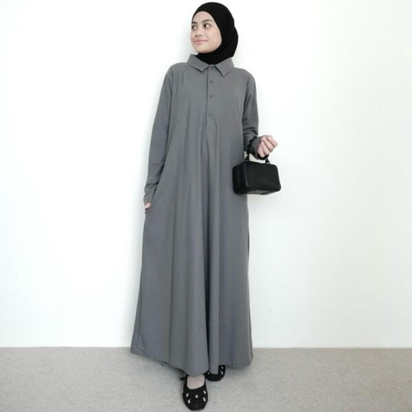 Polo dress 3 ByMeldev Basic Polo Dress Gamis Polo Busui Friendly