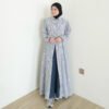 aaedbb02-1d1d-432c-8b6e-d1c9fa8a7d12.jpg ByMeldev Floral Stripes Cotton Dress Gamis Katun Salur