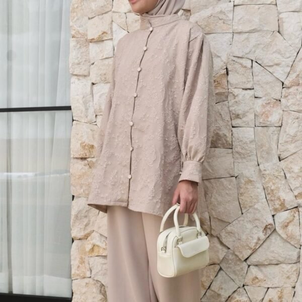 IMG_3545 ByMeldev Sahara Floral Raya Shirt Atasan Lebaran Raya Idul Fitri