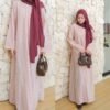 IMG_3549 ByMeldev Mahira Raya Dress Gamis Katbol Lebaran Busui Friendly