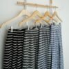 IMG_3556 ByMeldev Basic Stripes Cullote Celana Knit Rumahan
