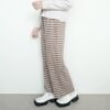 IMG_3557 ByMeldev Basic Stripes Cullote Celana Knit Rumahan