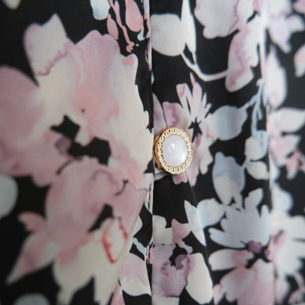 ByMeldev Floral Melayu Tunik Raya Lebaran